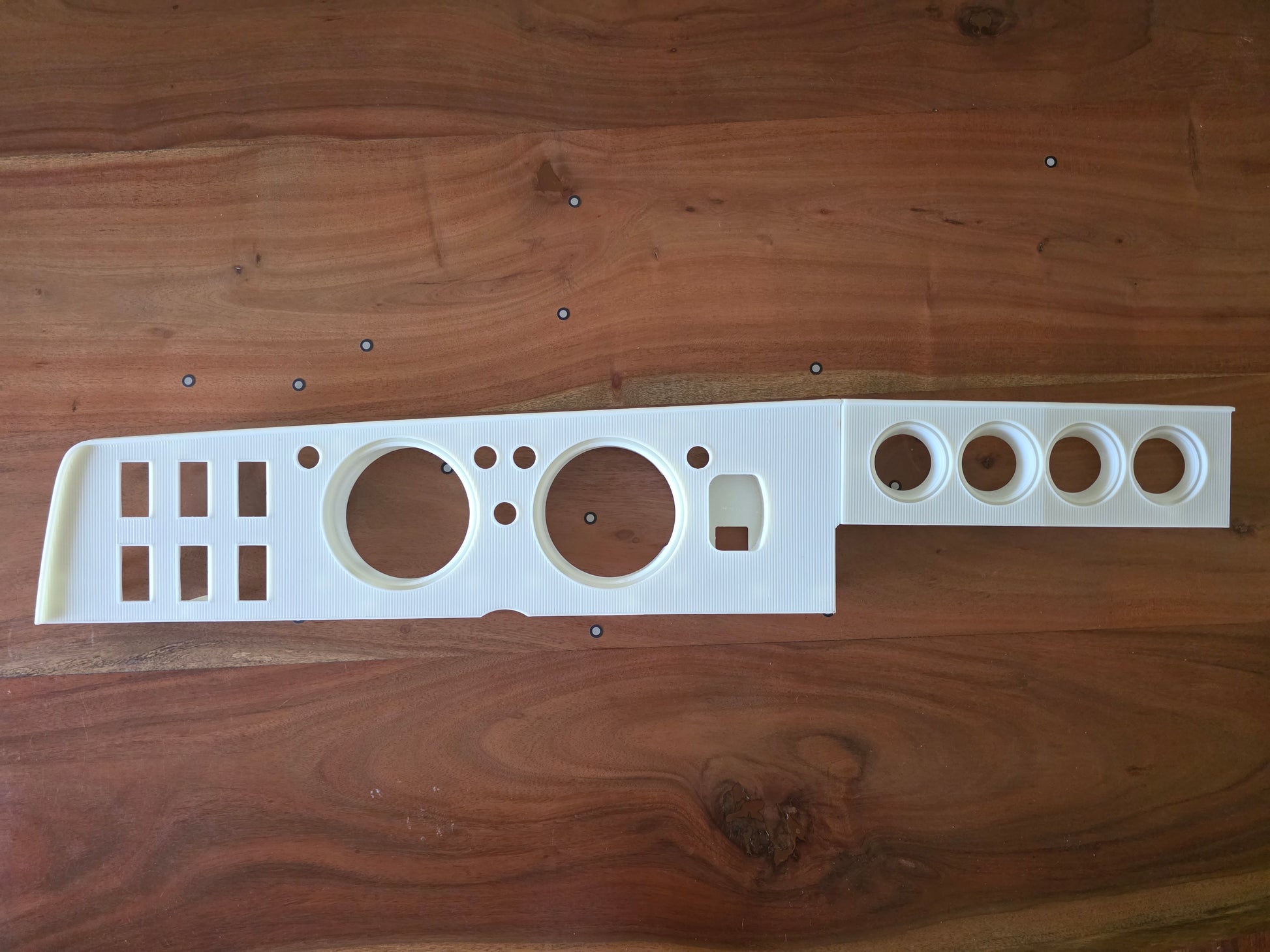 1968-1970 Dodge Charger Gauge Dash Fascia