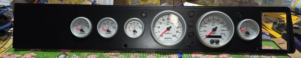 Holden LH/LX Torana Gauge Dash Fascia - Flush Mounted
