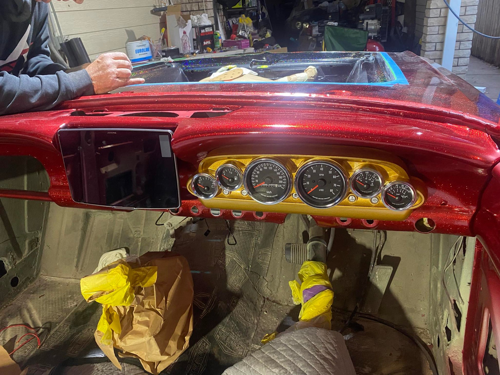 Ford XP/XM Gauge Dash Fascia