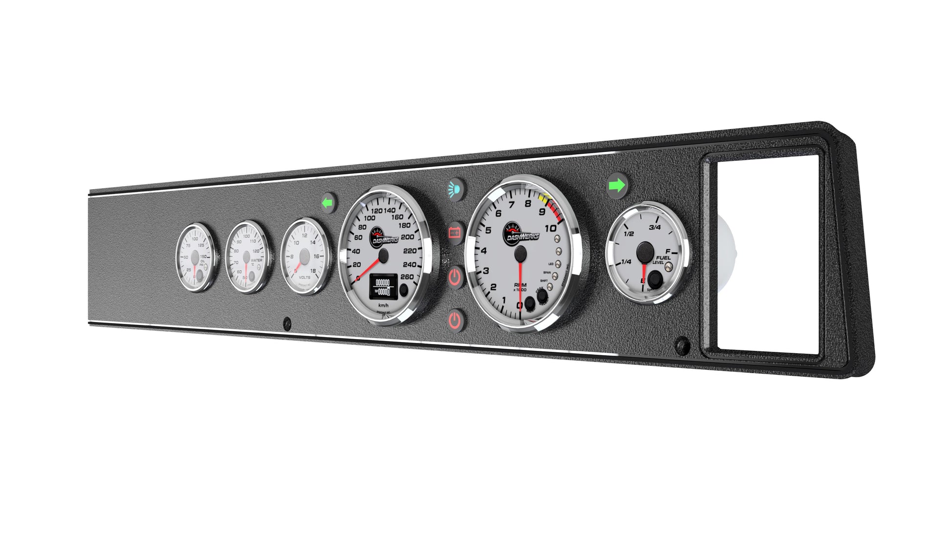 Holden LH/LX Torana Gauge Dash Fascia - Flush Mounted